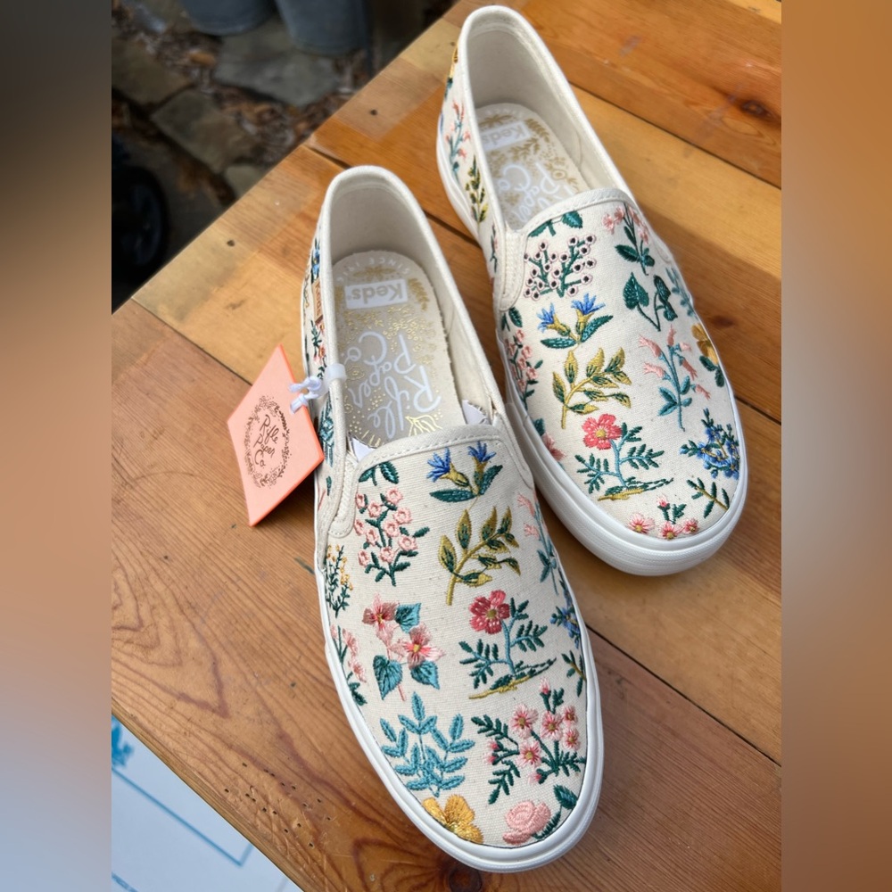 BNWT Rifle Paper Co. Keds